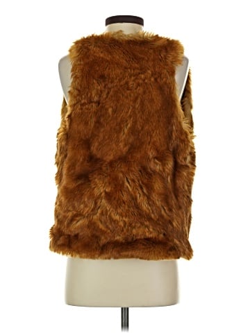 Karen Zambos Vintage Couture Faux Fur Vest (view 2)