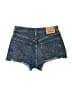Levi's Blue Denim Shorts Size 26 waist - photo 2