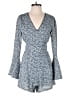 Blue Rain 100% Polyester Blue Romper Size S - photo 1