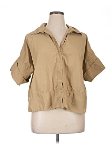 Banana Republic 3/4 Sleeve Button-Down Shirt (view 1)