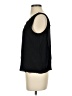 Skies Are Blue 100% Polyester Black Sleeveless Blouse Size S - photo 5