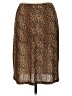 Dots Animal Print Brown Casual Skirt Size L - photo 2