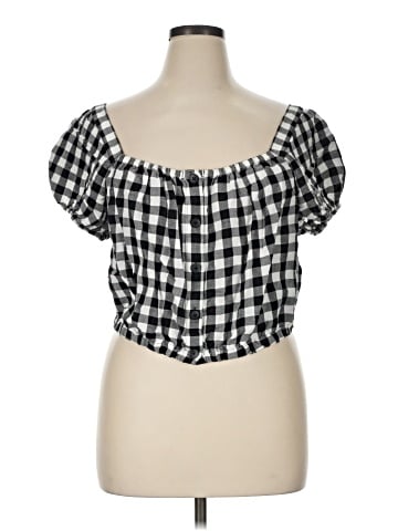 Madewell Short Sleeve Blouse (view 1)