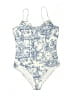 Unbranded Print Ivory One Piece Swimsuit Size M - photo 1