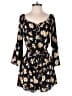 rue21 Floral Black Romper Size M - photo 1