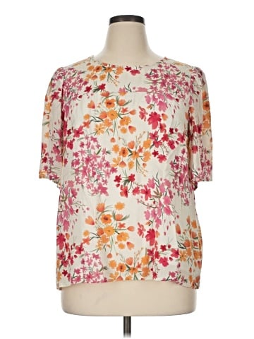 Grace & Lace Short Sleeve Blouse (view 1)