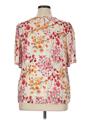 Grace & Lace Short Sleeve Blouse (view 2)