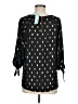 Papermoon Black 3/4 Sleeve Blouse Size M - photo 2