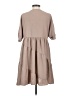 Mittoshop 100% Polyester Tan Casual Dress Size S - photo 2