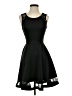 Forever 21 Solid Black Cocktail Dress Size S - photo 1