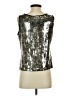 Ruby Rd. Silver Sleeveless Top Size S - photo 2