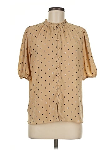 Ann Taylor Short Sleeve Blouse (view 1)