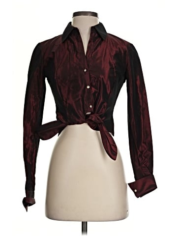 David Meister Long Sleeve Blouse (view 1)