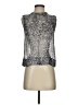 Rebecca Taylor Silver Sleeveless Blouse Size 0 - photo 1