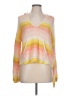 Billabong Tie-dye Yellow Pullover Sweater Size L - photo 1
