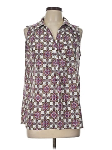 Dana Buchman Sleeveless Blouse (view 1)