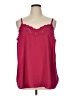 Torrid 100% Polyester Burgundy Sleeveless Blouse Size 1X Plus (1) - photo 1
