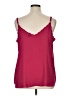Torrid 100% Polyester Burgundy Sleeveless Blouse Size 1X Plus (1) - photo 2