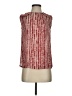 Vince. 100% Silk Red Sleeveless Silk Top Size XS - photo 1