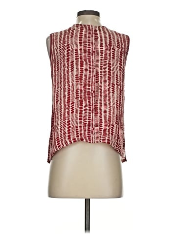 Vince. Sleeveless Silk Top (view 2)