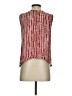 Vince. 100% Silk Red Sleeveless Silk Top Size XS - photo 2