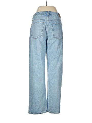 Madewell Curvy Low-Slung Straight Jeans in Sevilla Wash: Cross-Tab Edition (view 2)