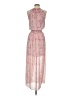 ALLSAINTS 100% Polyester Paisley Pink Casual Dress Size S - photo 2