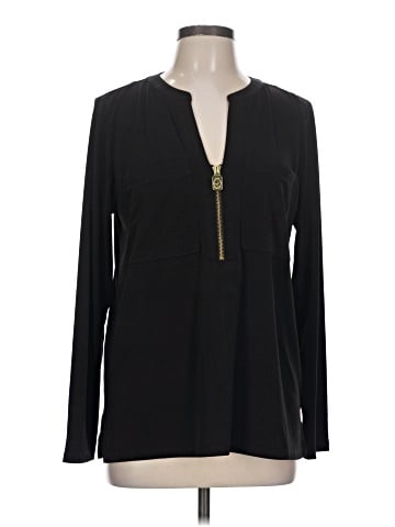 MICHAEL Michael Kors Long Sleeve Blouse (view 1)
