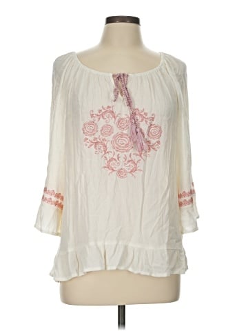 Cato 3/4 Sleeve Blouse (view 1)