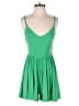 Haute Monde Solid Green Cocktail Dress Size S - photo 1