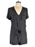 Rory Beca 100% Rayon Solid Gray Romper Size L - photo 1