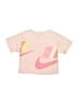 Nike Pink Short Sleeve Top Size 6 - 7 - photo 1