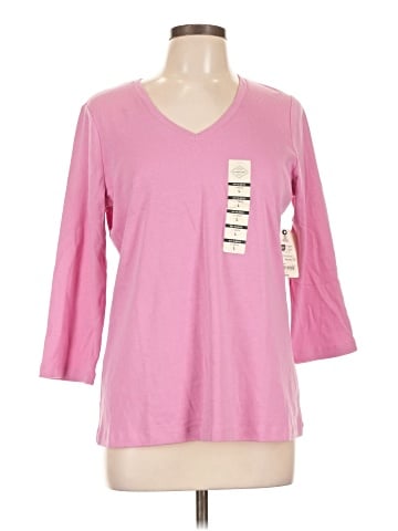 St. John's Bay 3/4 Sleeve T-Shirt (view 1)
