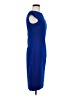 Tahari Solid Blue Cocktail Dress Size 6 - photo 4
