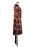 AB Studio Paisley Burgundy Cocktail Dress Size L - photo 4