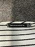 Staccato Stripes Ivory 3/4 Sleeve Top Size S - photo 7
