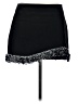 Jonathan Simkhai Solid Black Casual Skirt Size 8 - photo 1