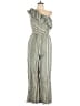 Lush Checkered-gingham Green Jumpsuit Size L - photo 1