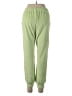 Monrow Solid Green Casual Pants Size S - photo 2