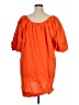 Next 100% Cotton Orange Short Sleeve Blouse Size 14 - photo 2