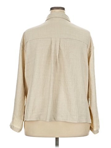 Max Studio 3/4 Sleeve Blouse (view 2)