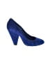 Django & Juliette 100% Leather Color Block Blue Heels Size EU 39 - photo 1