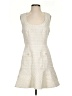 Guess Tweed Ivory Cocktail Dress Size S - photo 1