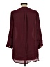 rue21 100% Polyester Burgundy 3/4 Sleeve Blouse Size L - photo 2