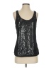 Express 100% Polyester Black Sleeveless Top Size S - photo 1