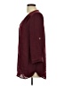 rue21 100% Polyester Burgundy 3/4 Sleeve Blouse Size L - photo 5