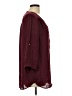 rue21 100% Polyester Burgundy 3/4 Sleeve Blouse Size L - photo 4