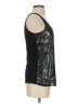 Express 100% Polyester Black Sleeveless Top Size S - photo 4
