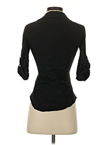 James Perse 3/4 Sleeve Button-Down Shirt (view 2)