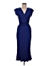 DKNY 100% Polyester Blue Cocktail Dress Size 10 - photo 1